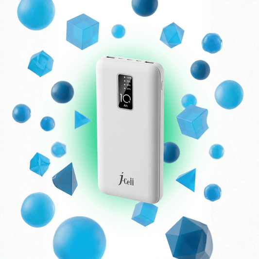 JCell 102 Power Bank 10000mAh — Slim | Dual USB | Reliable Daily Backup - Xccessories.pk