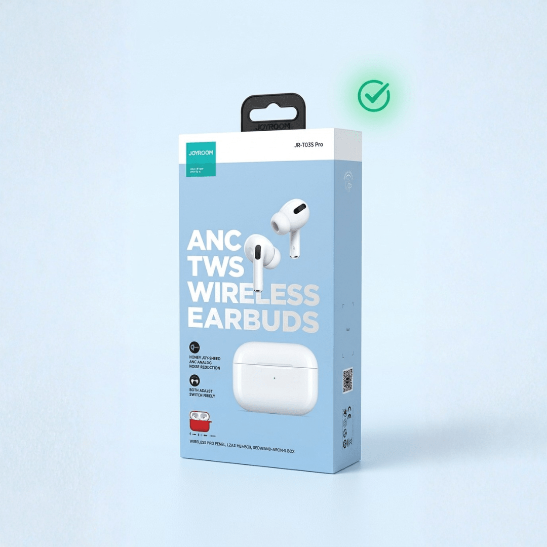 Joyroom AirPods — ANC | ENC | Premium Brand | Bluetooth 5.3 | 25Hr Battery - Xccessories.pk