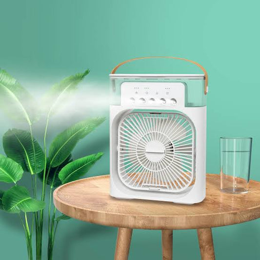 Portable Mini Cooler Fan I Air Cooler With Light I Water Cooler Fan USB - Xccessories.pk