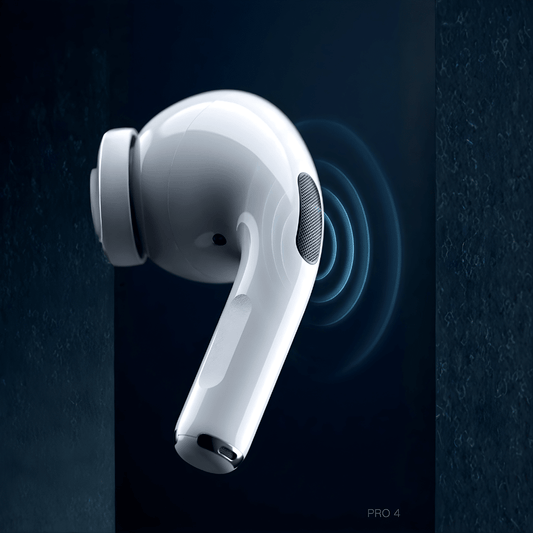 Pro 4 Earbuds — ANC + Transparency Mode | AirPods Pro Style | 24Hr - Xccessories.pk