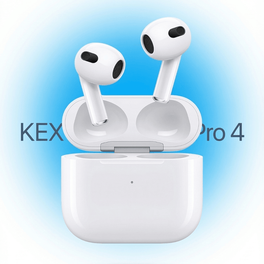 Pro 4 Earbuds — ANC + Transparency Mode | AirPods Pro Style | 24Hr - Xccessories.pk